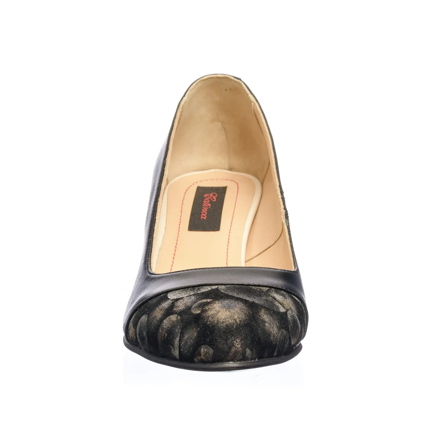 Catinca Shoes A3 NVCG pantofi dama negri piele naturala