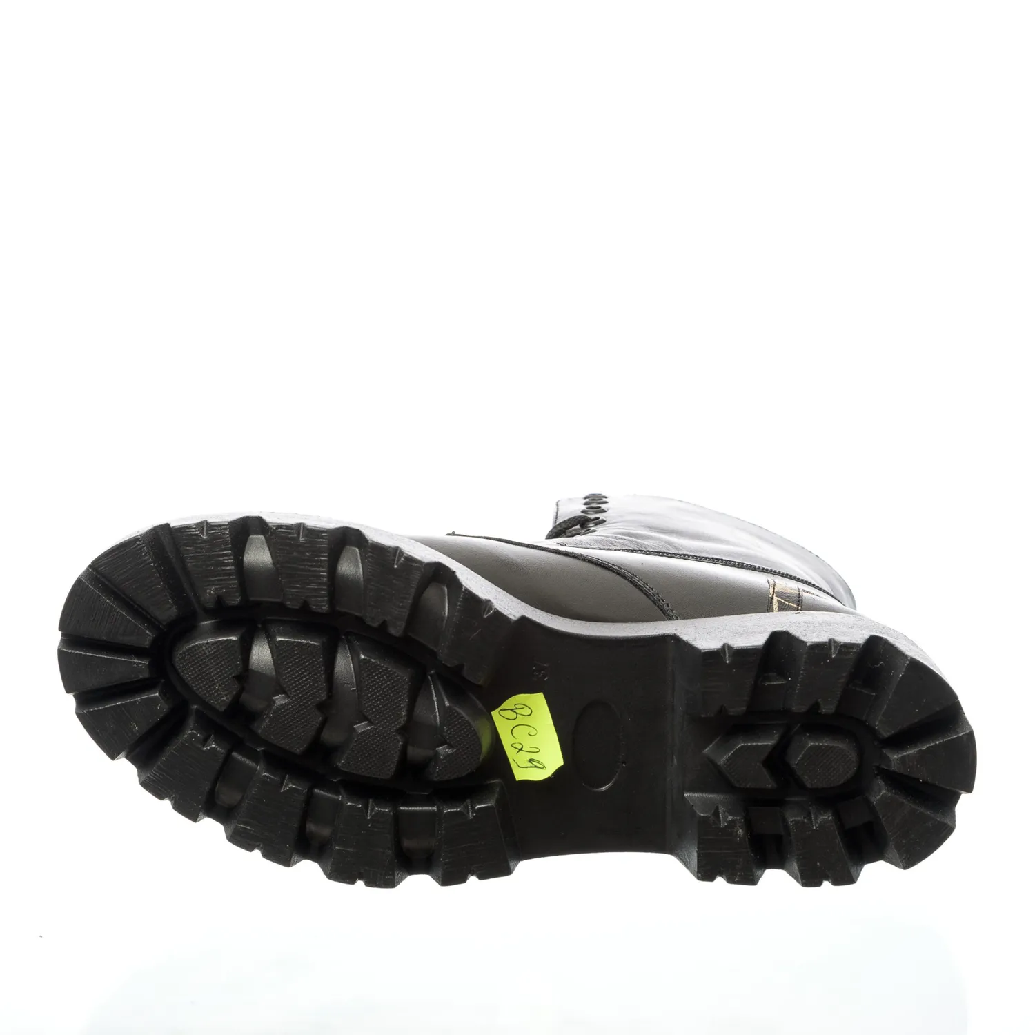 Catinca Shoes BC29 NBFA bocanci dama piele naturala negru auriu