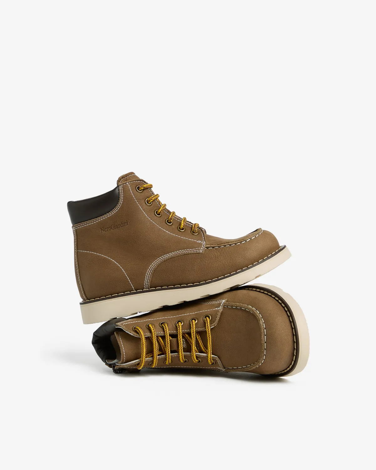 NeroGiardini Sneakers Baieti Piele Usoare Siret