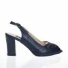 Catinca Shoes 024 BB sandale dama piele bleumarin box