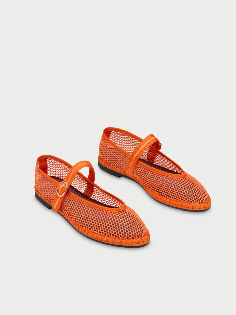 Flagelus Isabella Orange balerini portocalii mesh