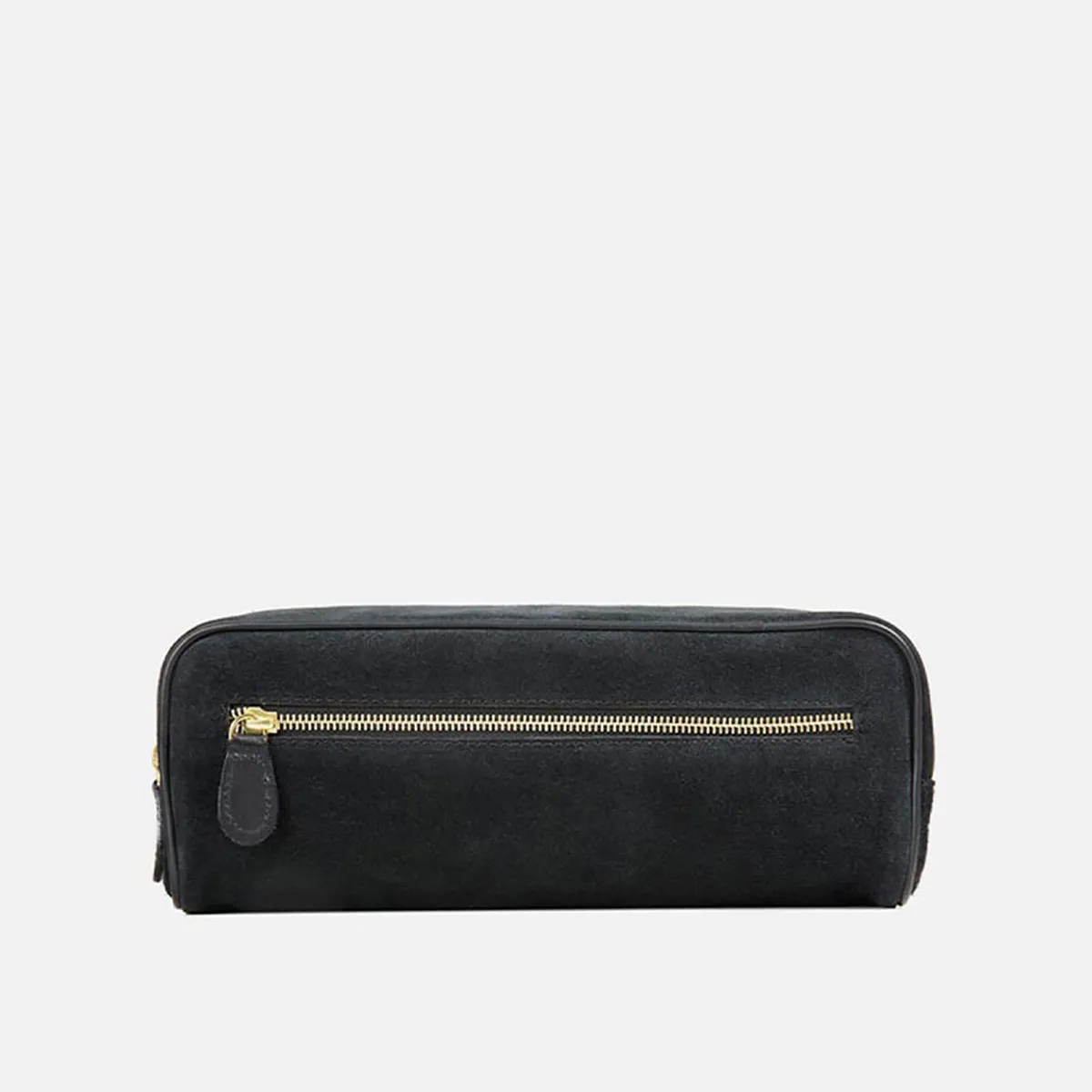 Cecilia Bringheli Laguna trusa cosmetica neagra piele intoarsa