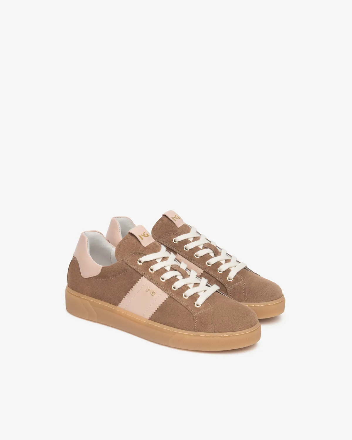 NeroGiardini pantofi sport dama piele brant memory