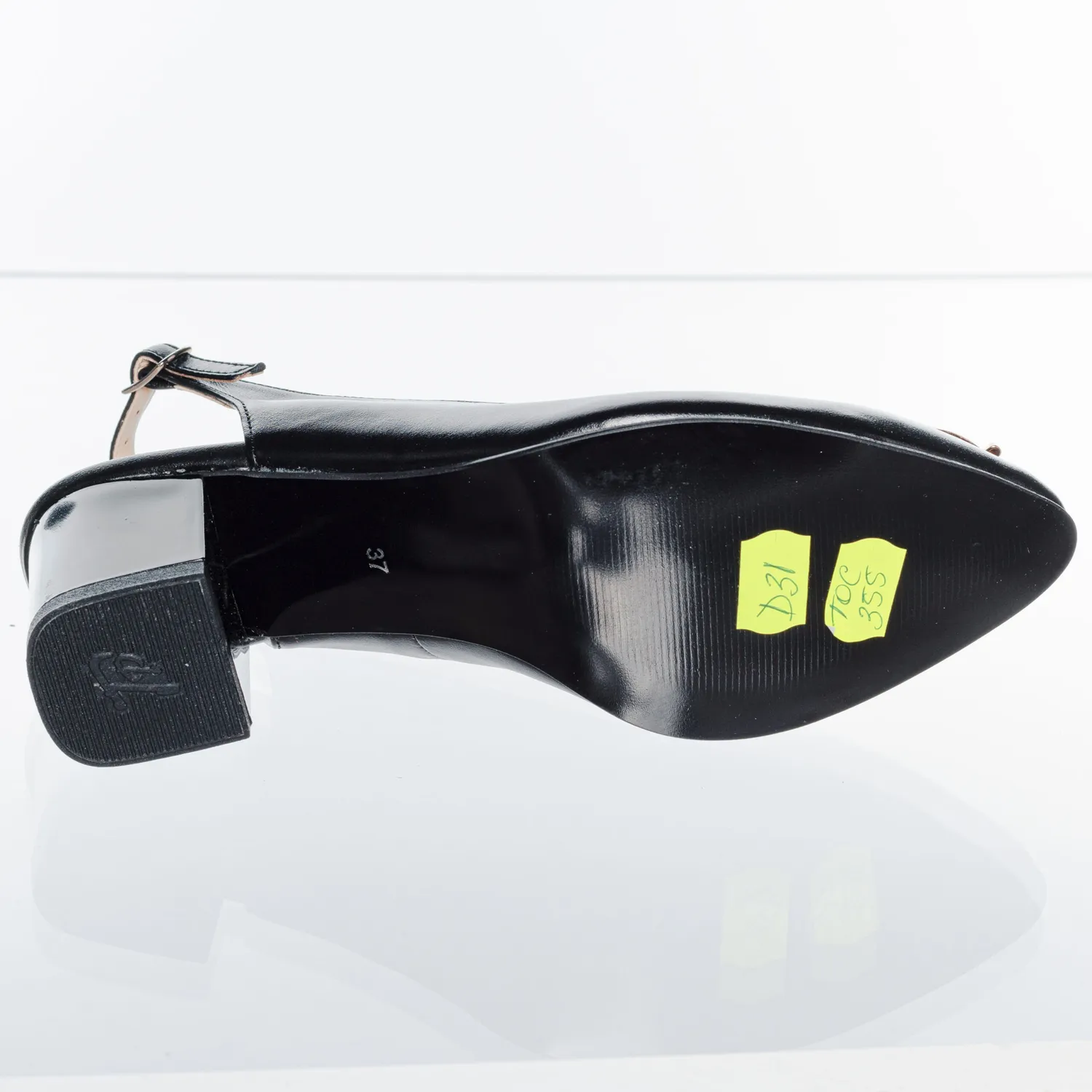 Catinca Shoes D31 N sandale dama piele naturala negre