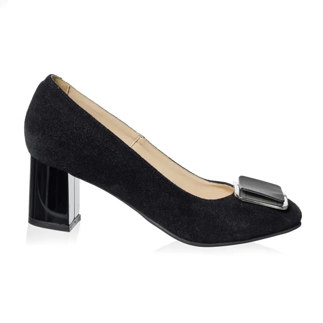 Catinca Shoes A23 NA pantofi dama piele naturala negru