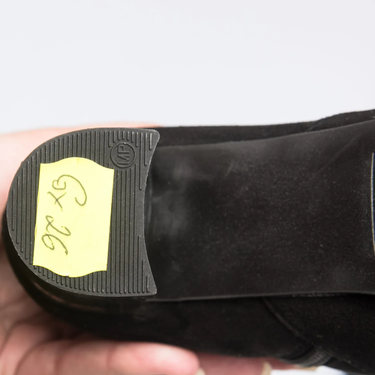 Catinca Shoes GX26 NAP ghete dama piele negru antilopa