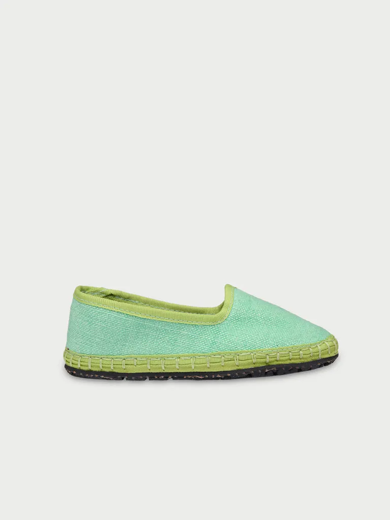 Flagelus Hanzel Kids papuci copii verde deschis