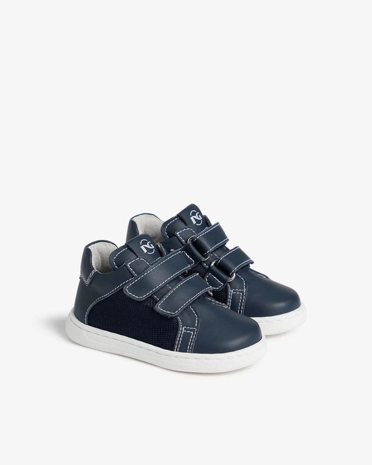 NeroGiardini Junior sneakers baieti piele textil