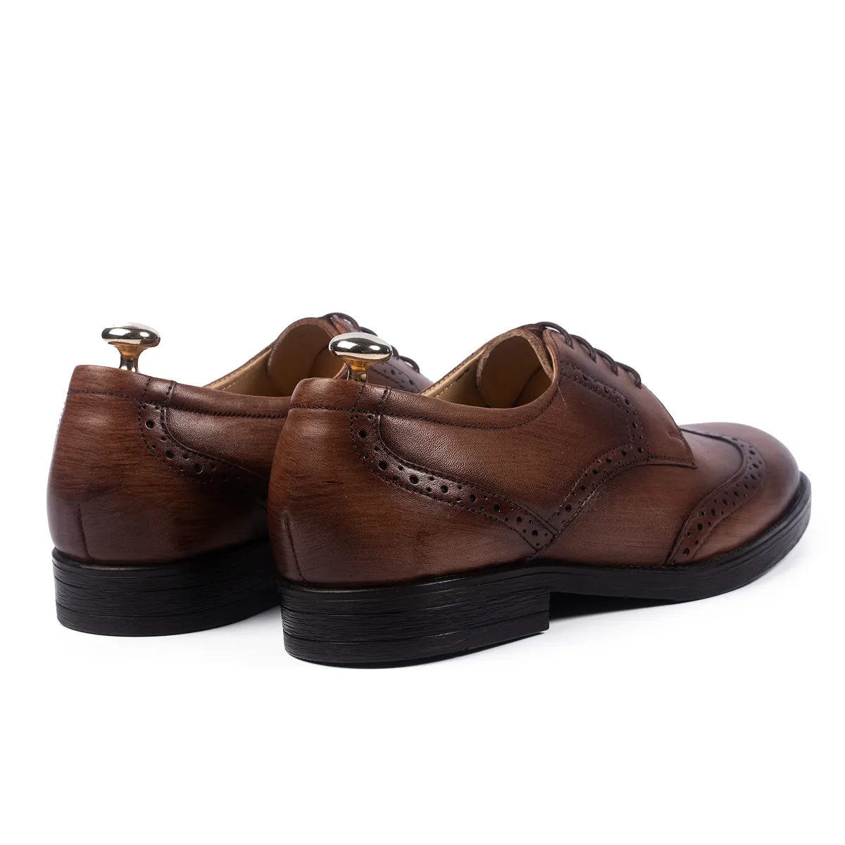 Lucas Shoes Elegant 500 pantofi barbati coniac piele naturala