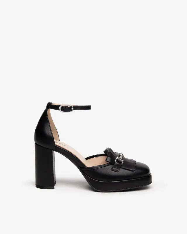 NeroGiardini pantofi decupati piele dama eleganti