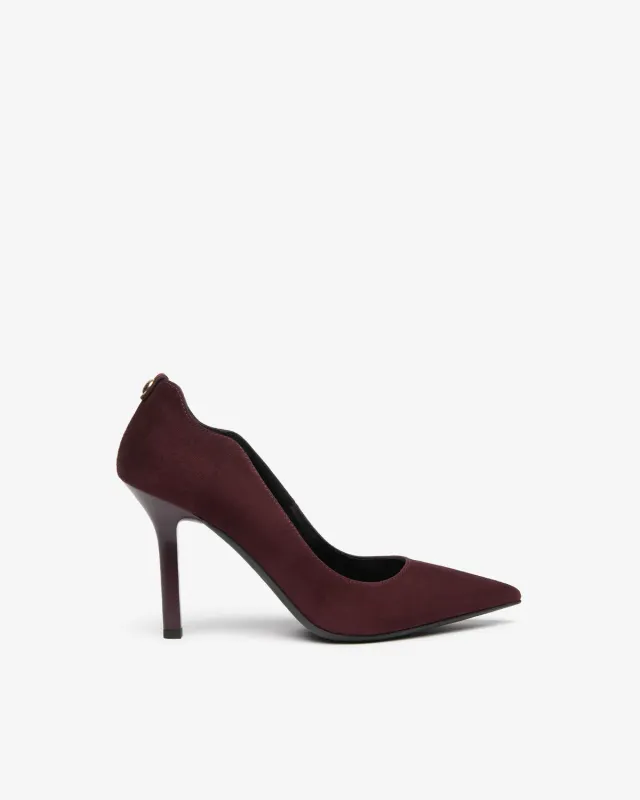 NeroGiardini pantofi dama piele intoarsa toc 95 mm eleganti