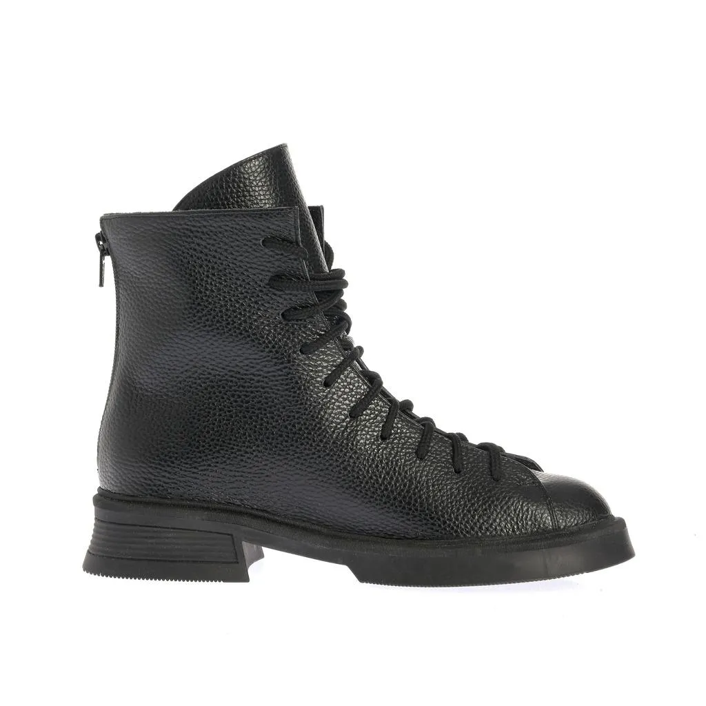 Ana Urbana Shoes Rosemarie bocanci negri piele naturala