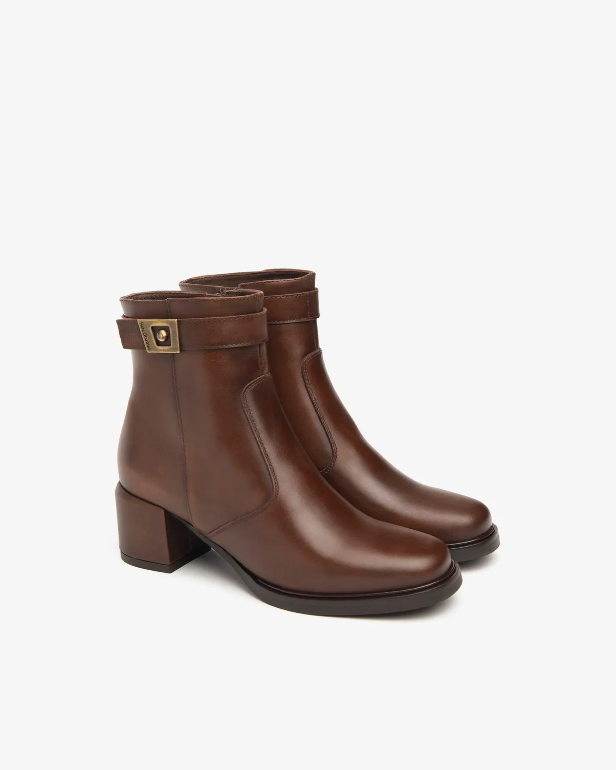 Botine damă piele NeroGiardini toamnă-iarnă