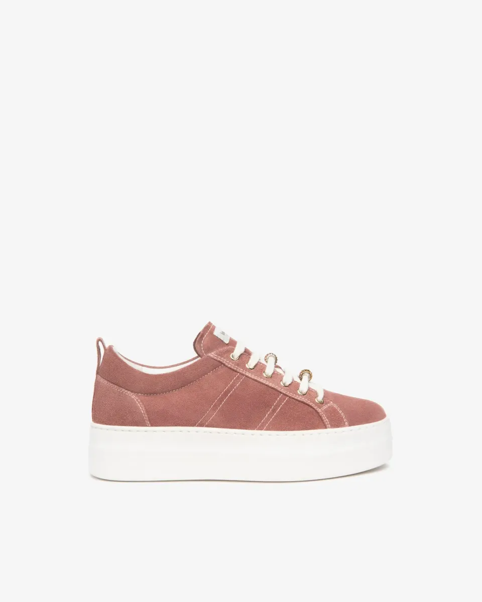 NeroGiardini sneakers dama piele intoarsa primavara