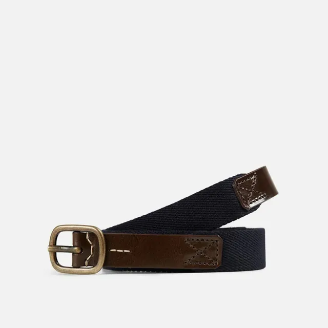 Cecilia Bringheli Corda curea bumbac bleumarin piele