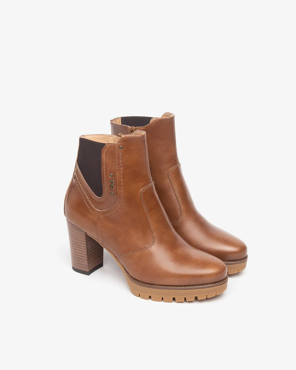 NeroGiardini ghete piele damă botine toamnă