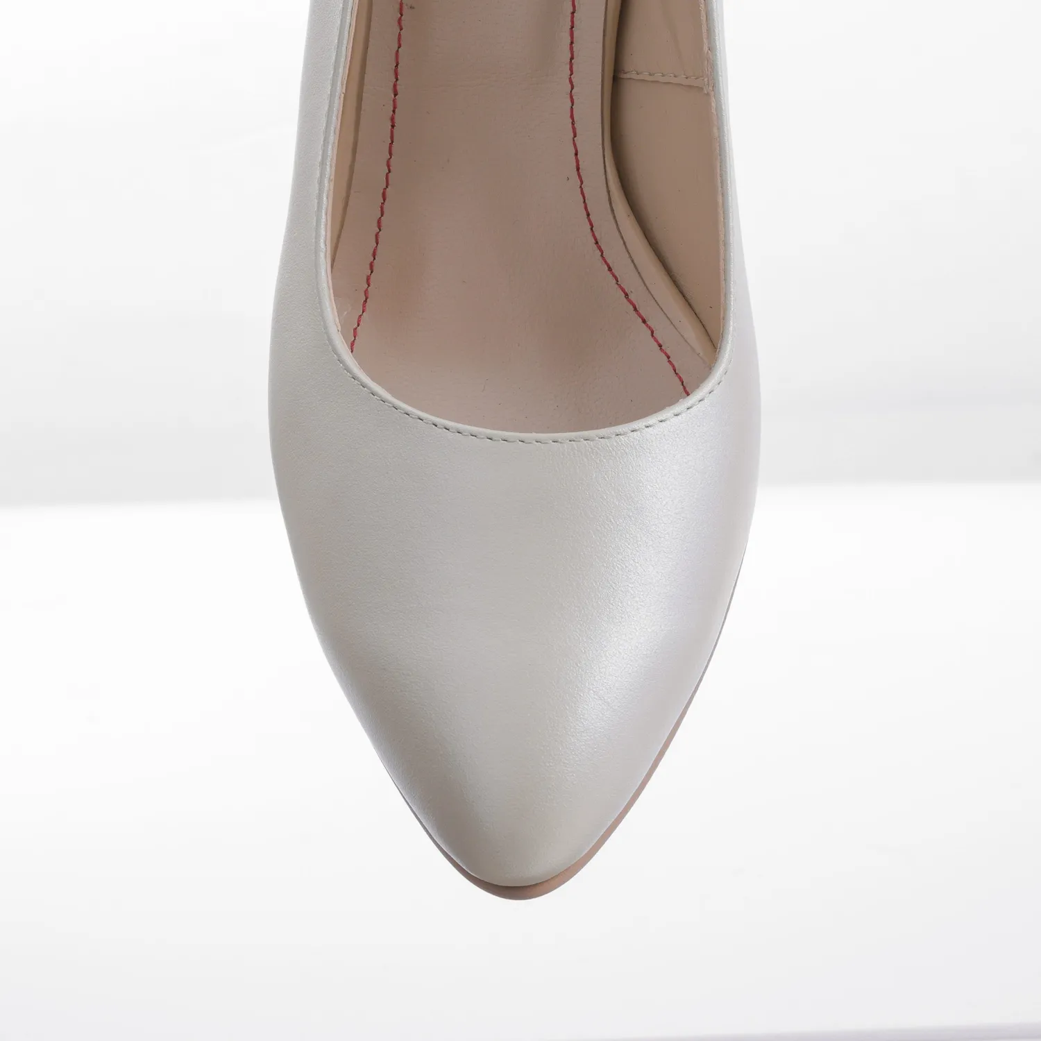 Catinca Shoes A72 BS pantofi dama bej sidef piele
