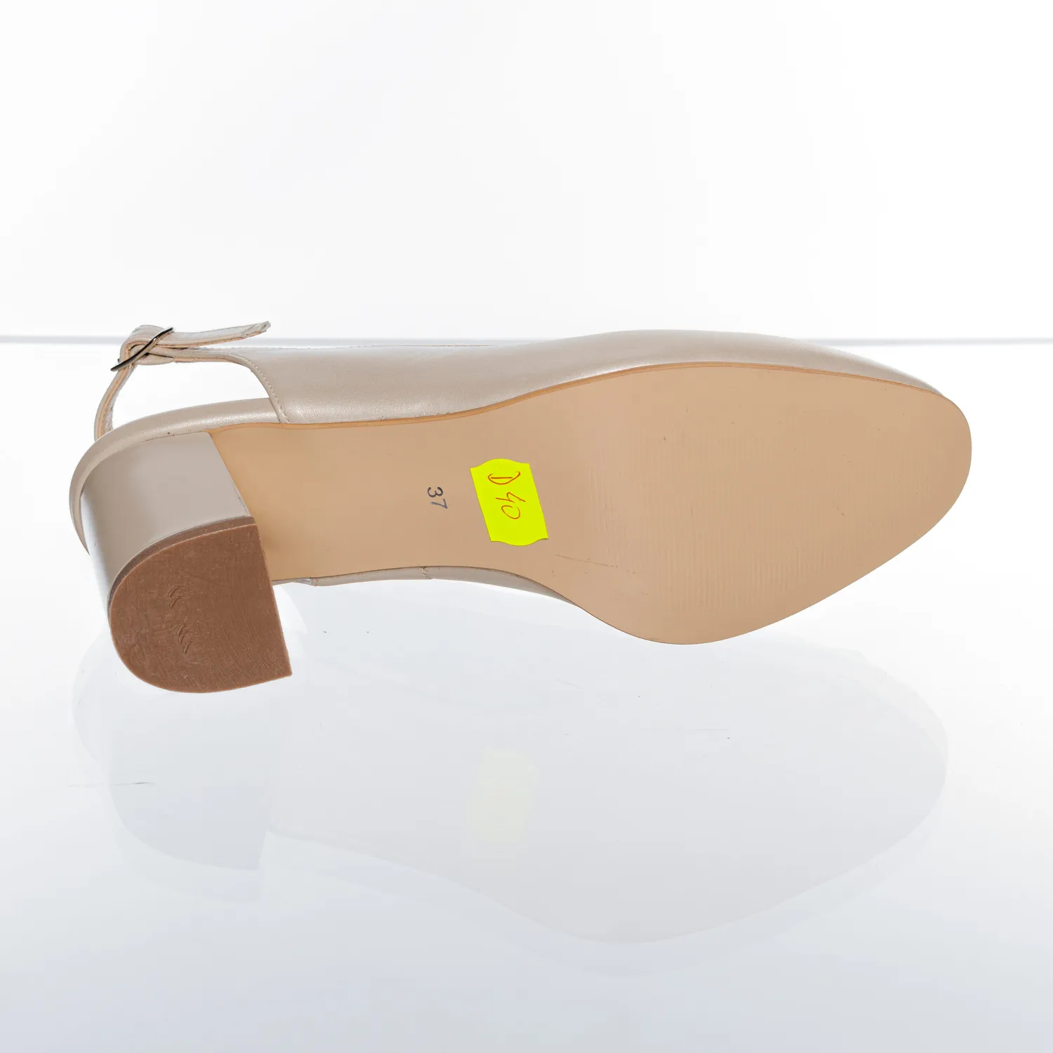 Catinca Shoes D41 BS sandale dama piele naturala bej sidef