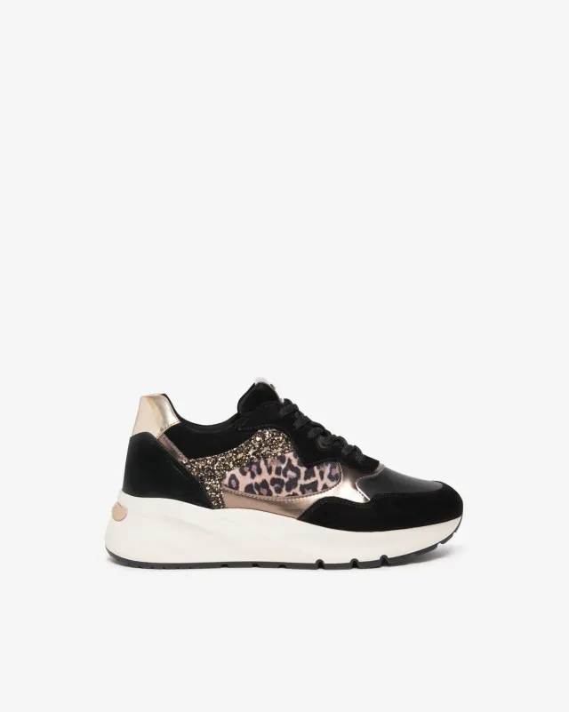 NeroGiardini sneakers dama piele tehnic Memory confort