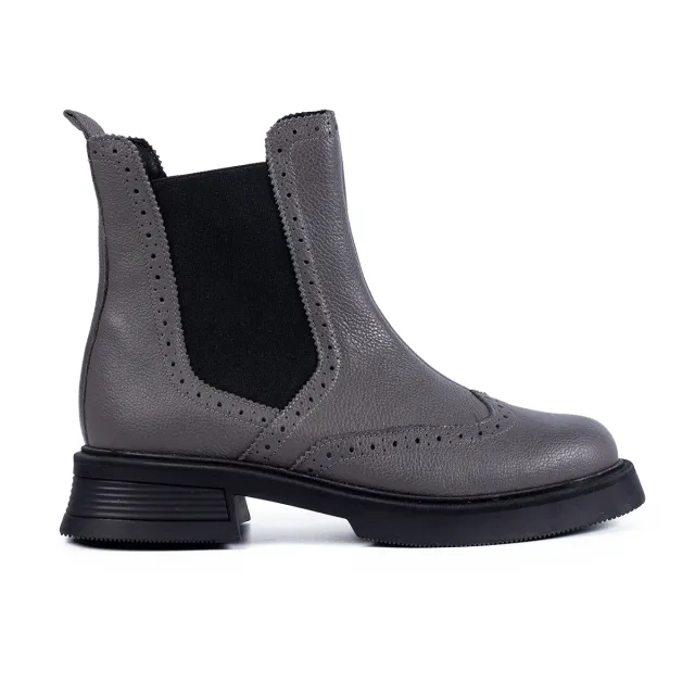 Lucas Shoes Ghete 400 ghete gri piele iarna