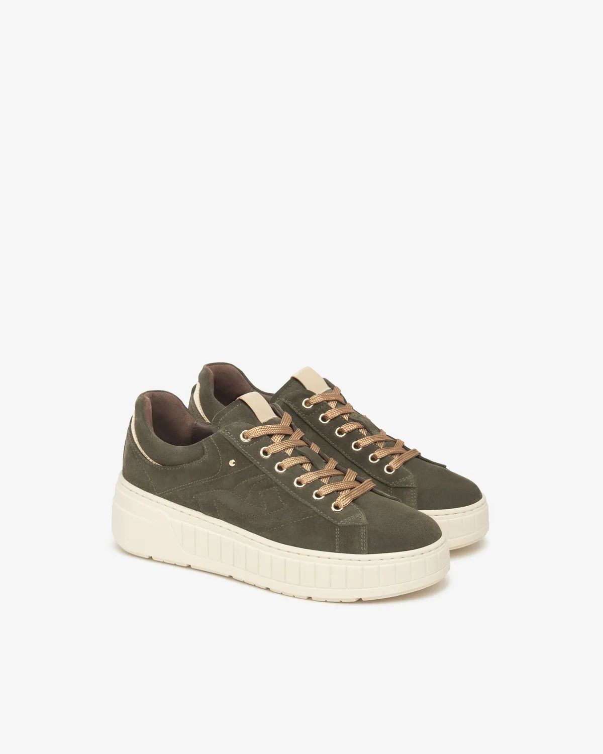 NeroGiardini Sneakers Damă Velur Piele Textil