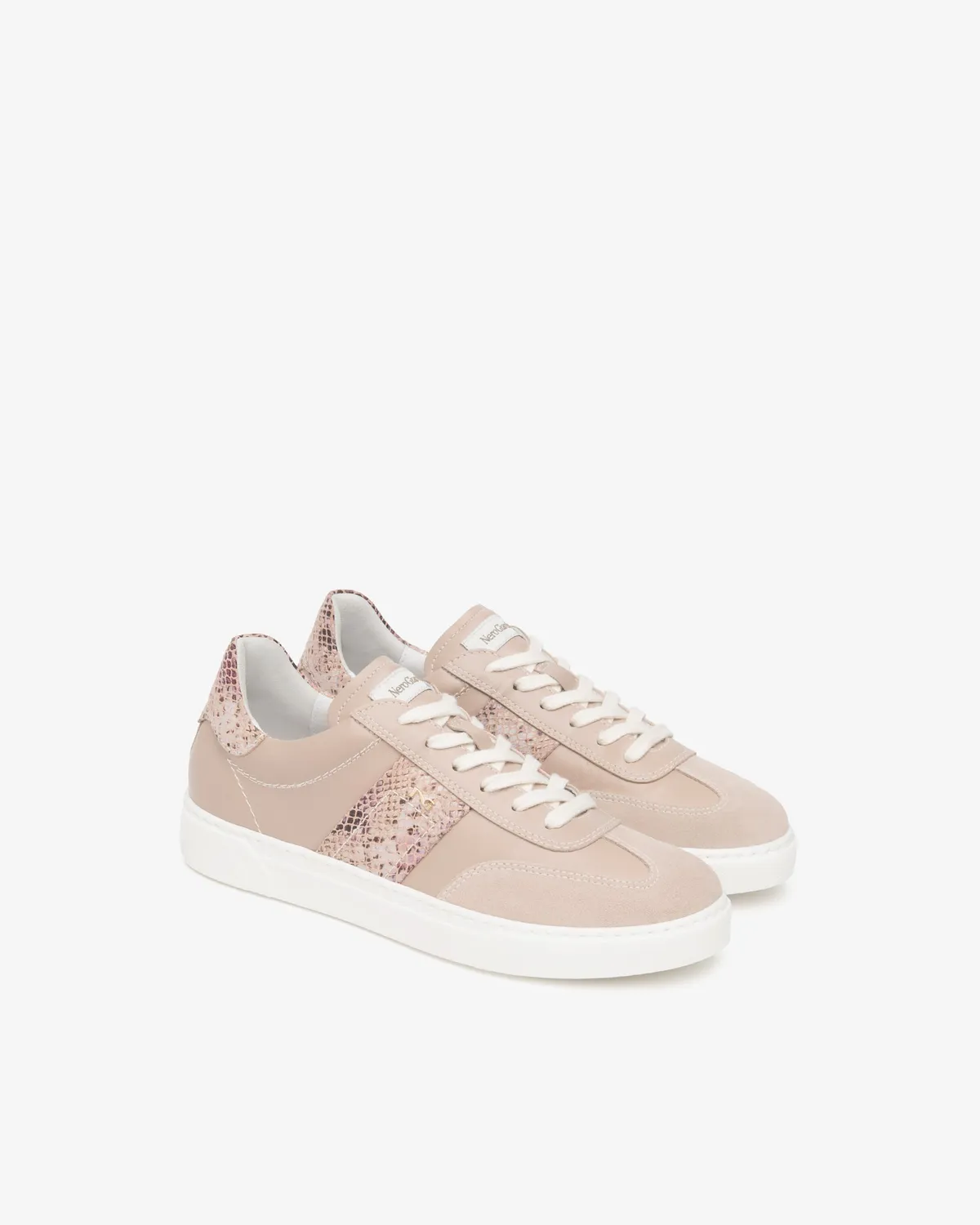 NeroGiardini sneakers damă piele cu branț memory