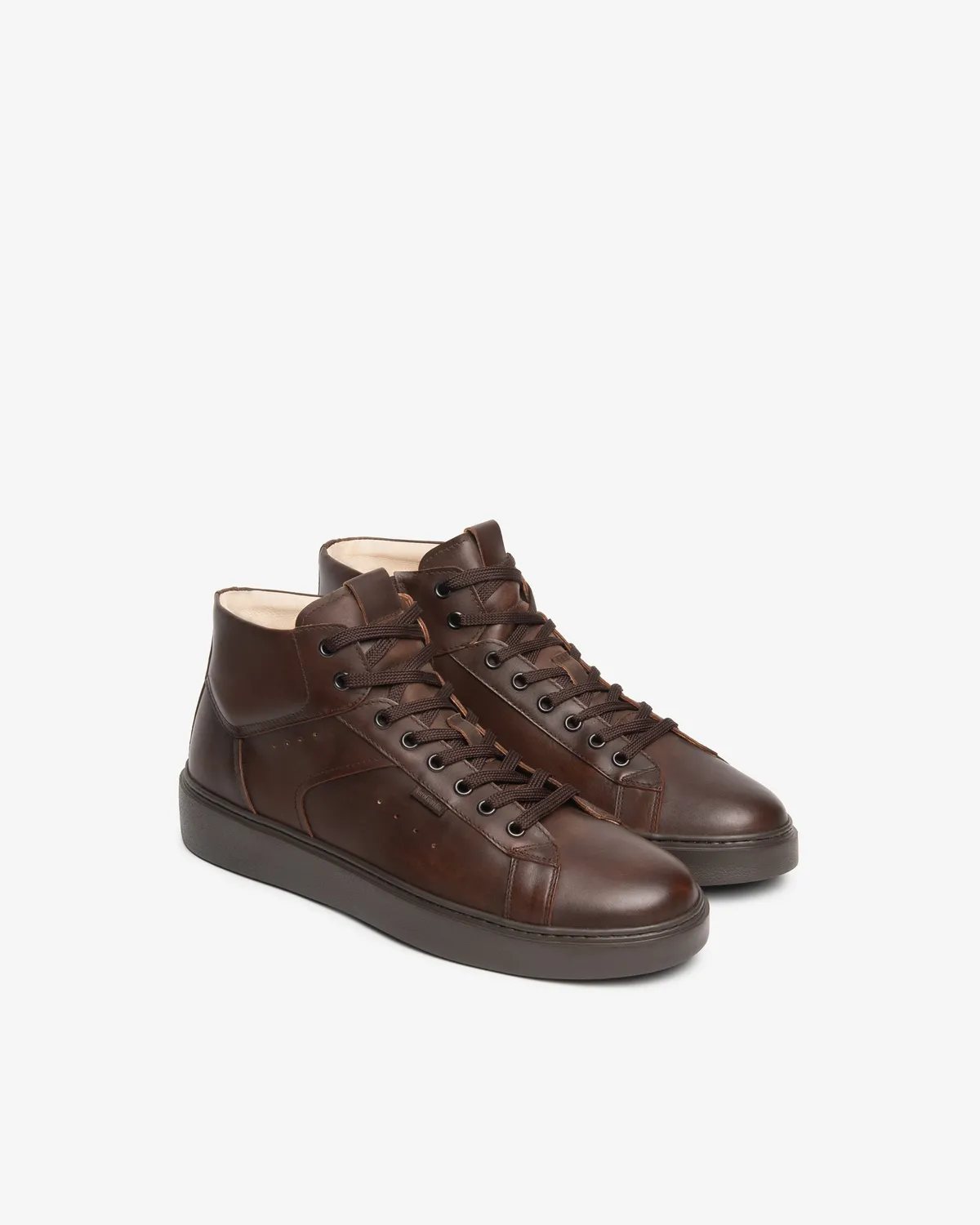 NeroGiardini sneakers bărbați piele înalți iarnă
