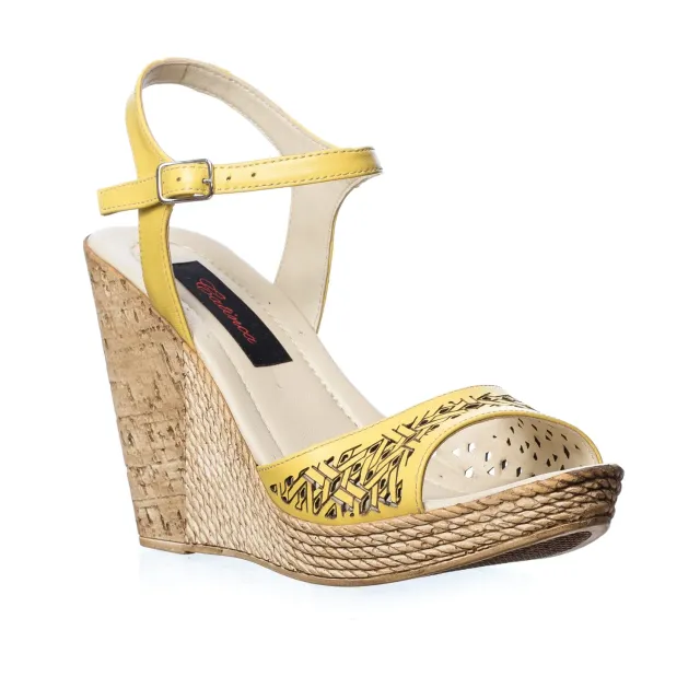 Catinca Shoes P15 G sandale dama piele galben