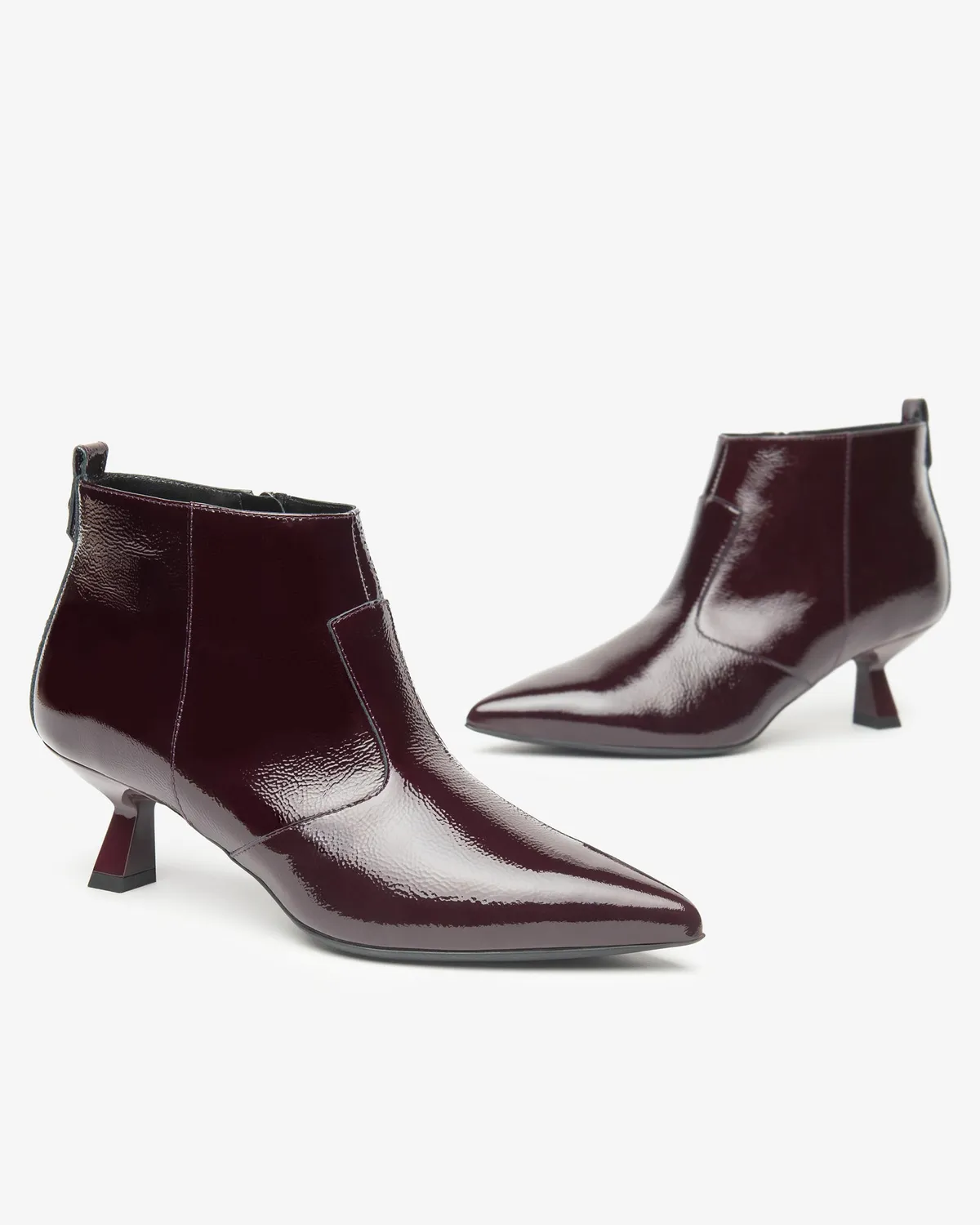 NeroGiardini Premium botine dama piele lac 35-41