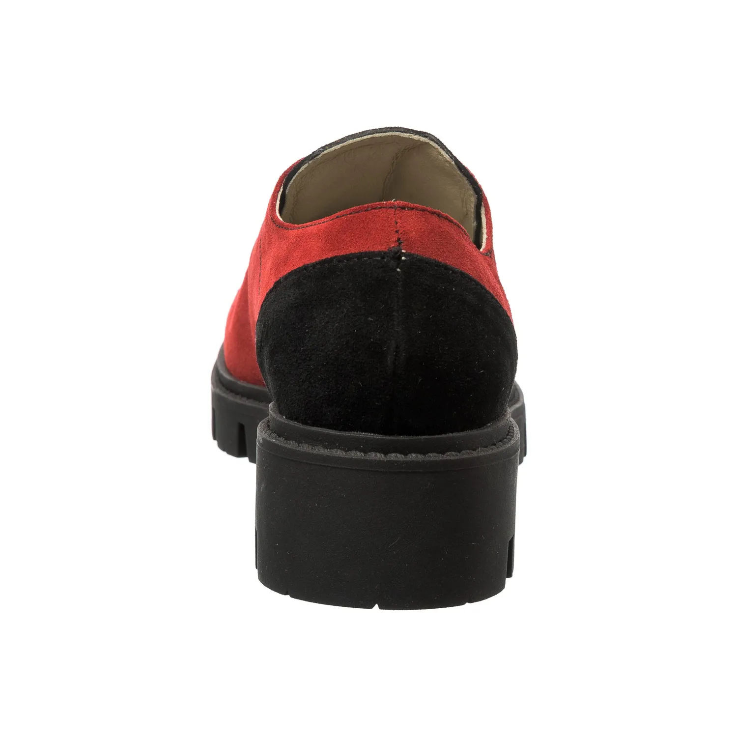 Catinca Shoes X2 RANA pantofi dama piele rosie negru