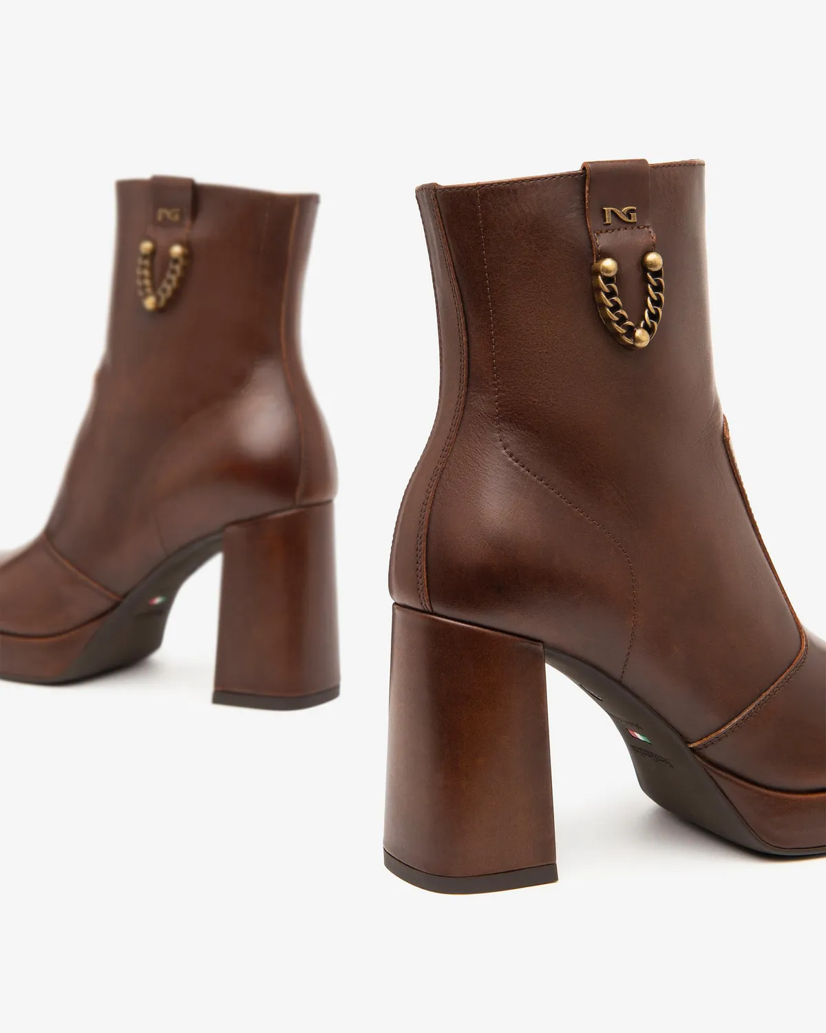 NeroGiardini botine piele dama elegante iarna