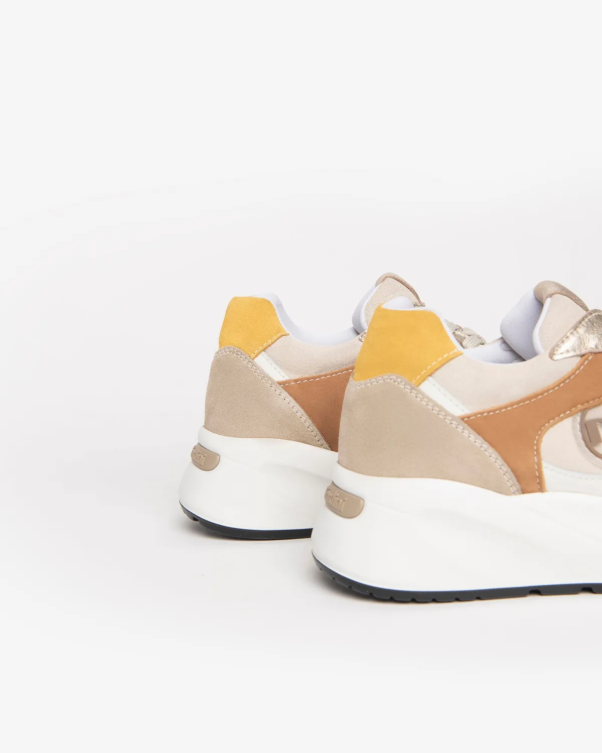 NeroGiardini sneakers dama piele si piele intoarsa