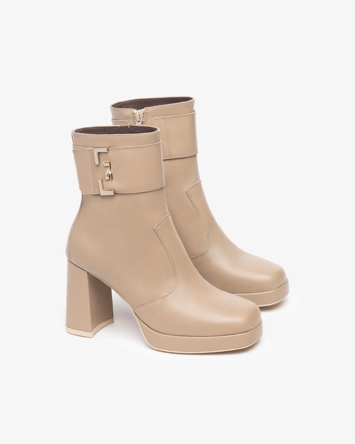 NeroGiardini botine piele dama iarna glam
