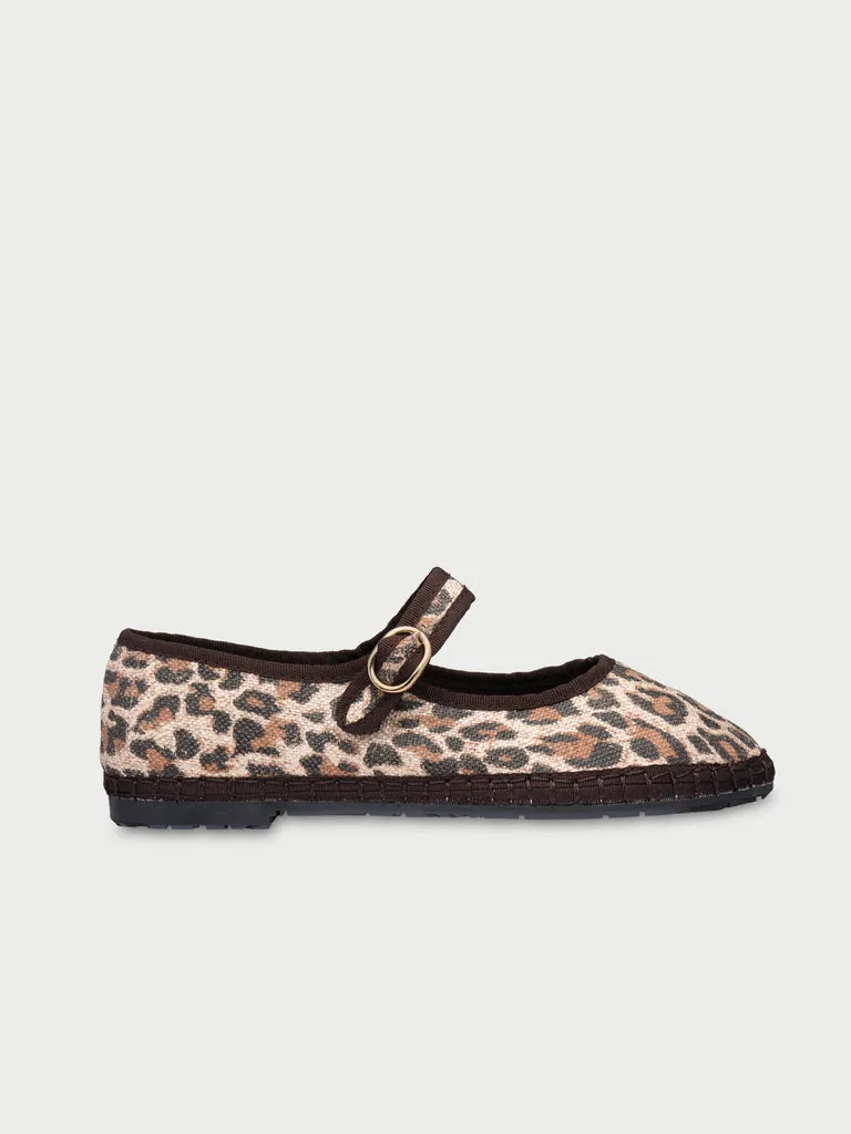Flagelus Sheena Brown pantofi Mary Jane maro