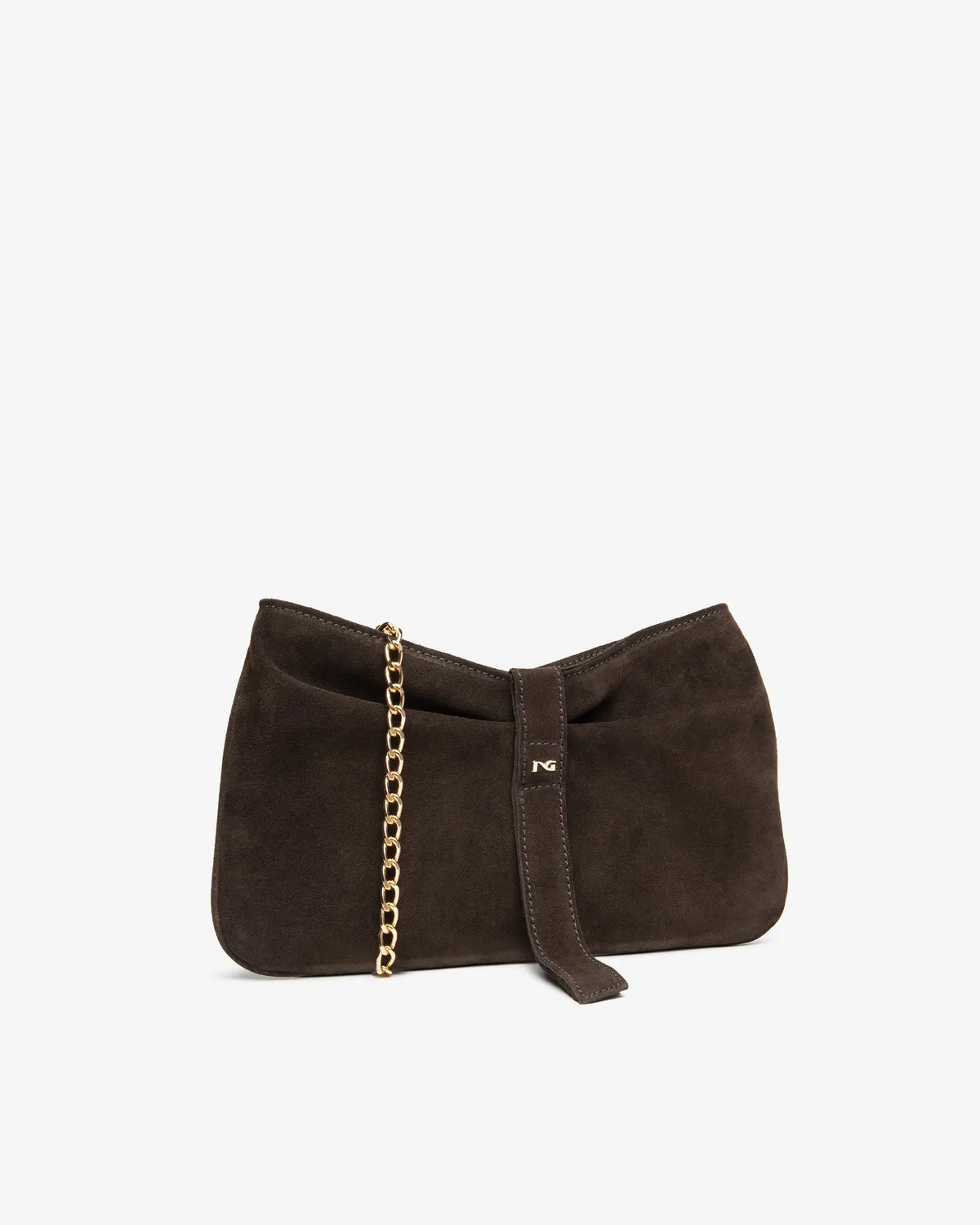 NeroGiardini clutch plic piele intoarsa elegant