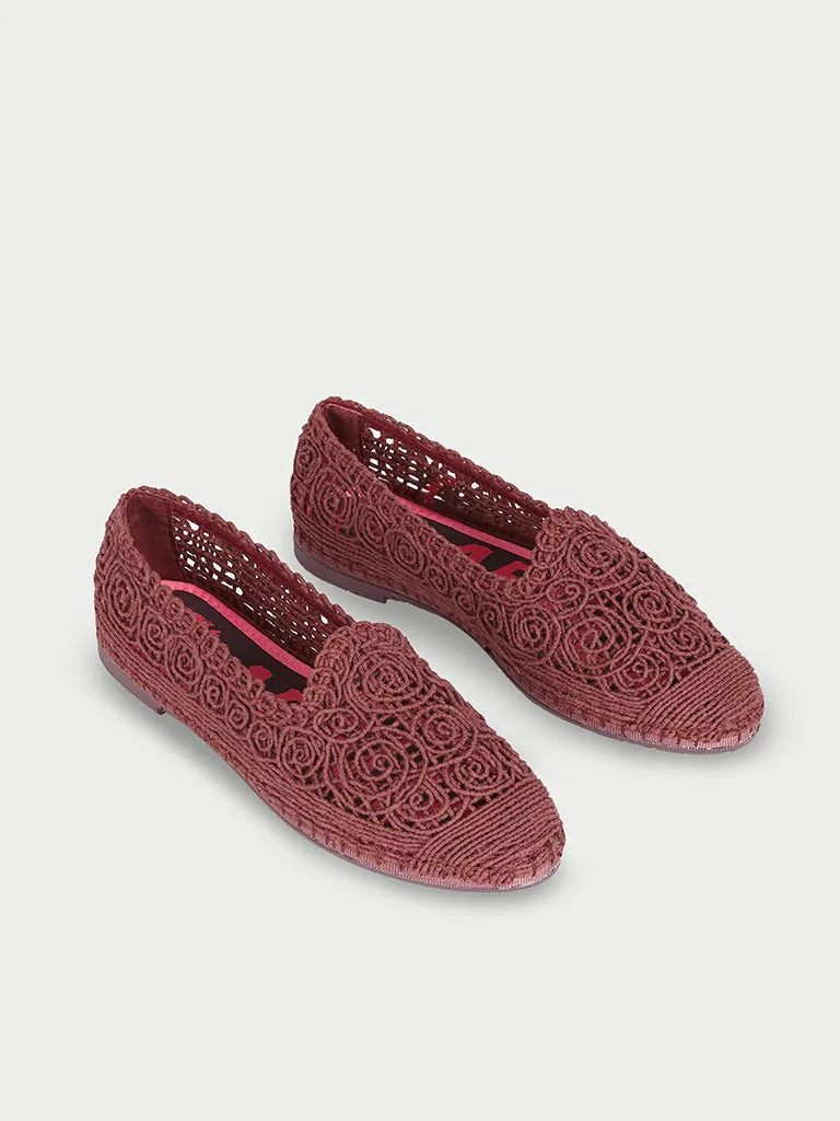 Flagelus Kyra Slipper Breeze Garnet slipperi visiniu
