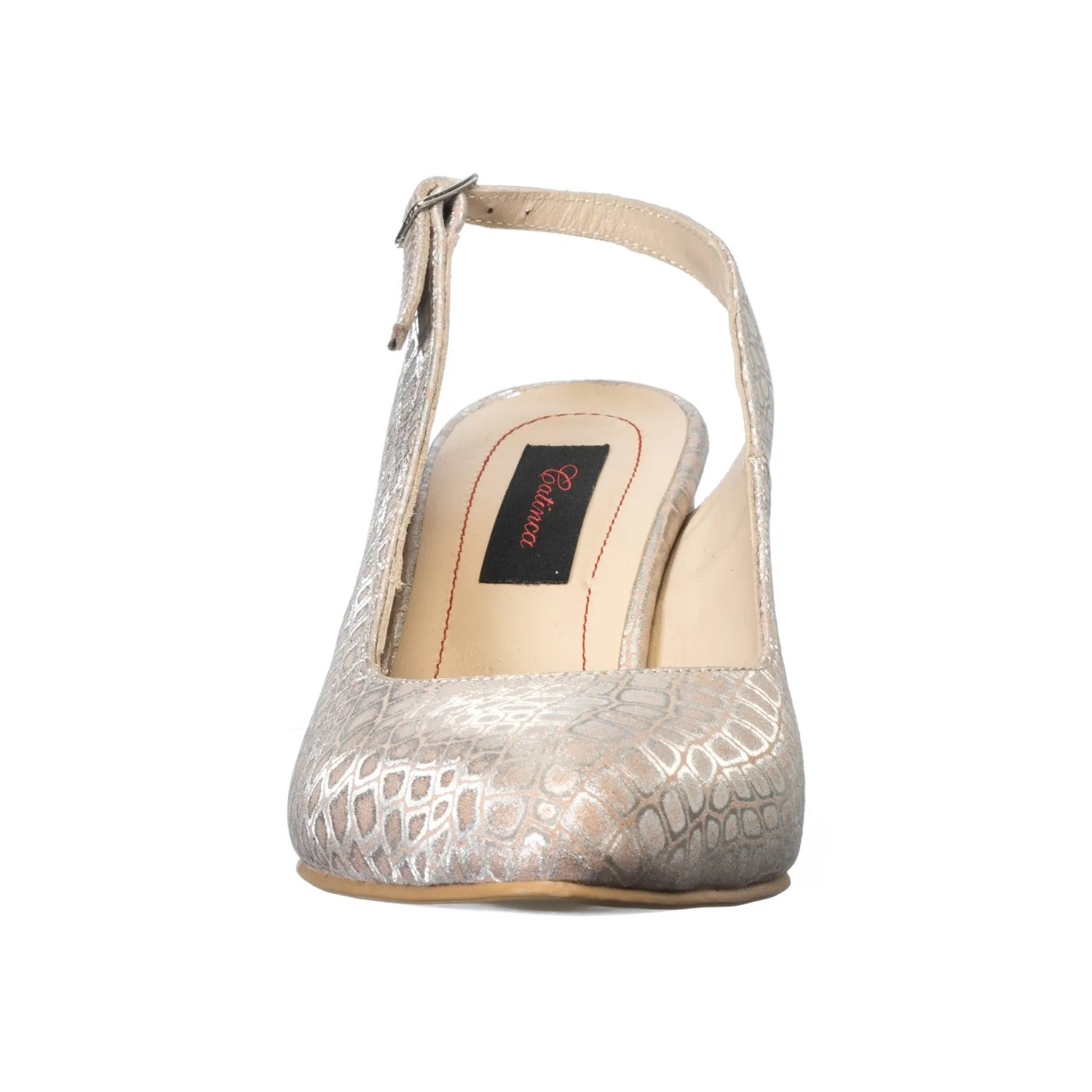 Catinca Shoes A22 PR sandale piele roz cu pietricele