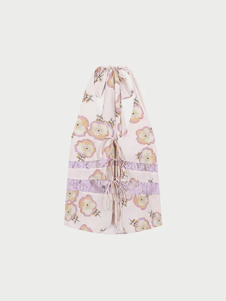 Flagelus Blooming Oz Top top dama XS-L
