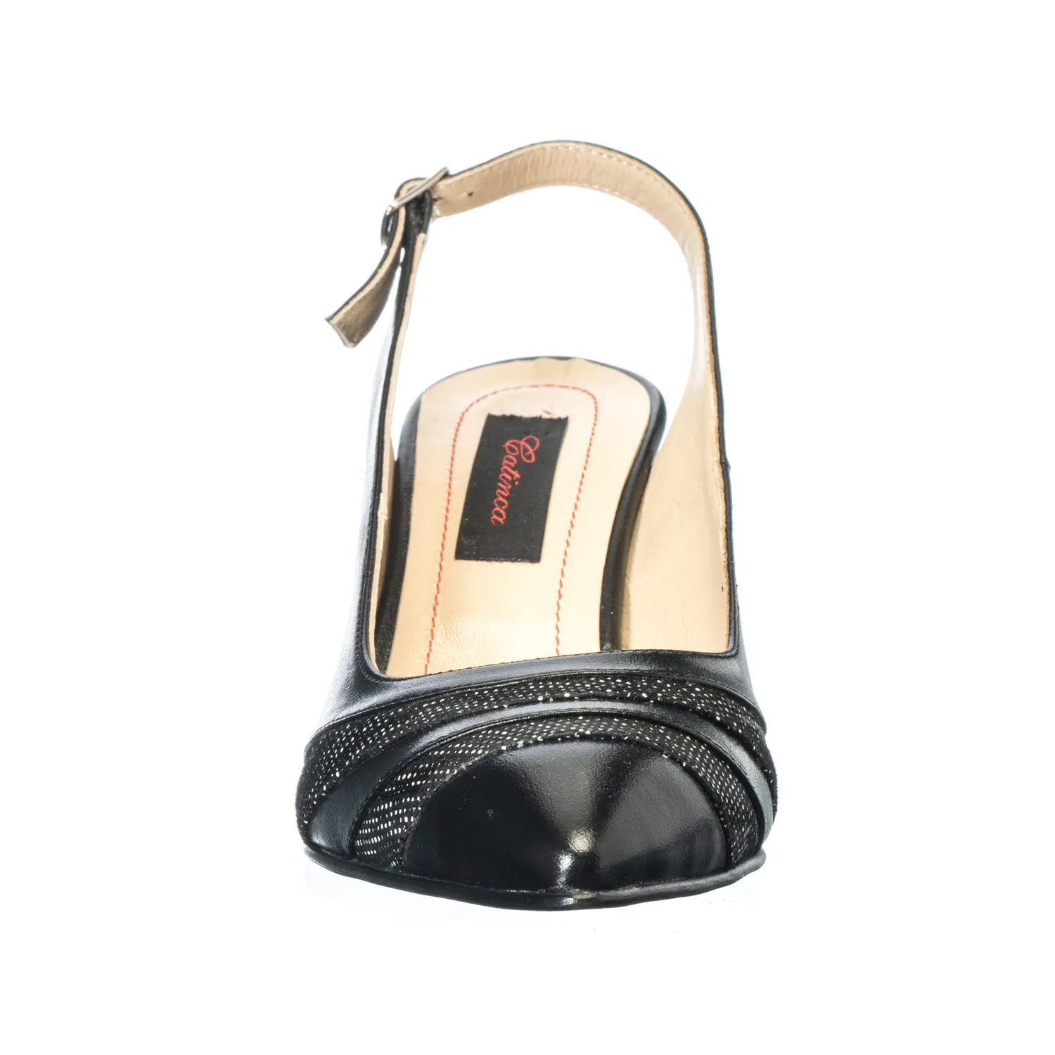Catinca Shoes A101 NP sandale dama piele naturala negre