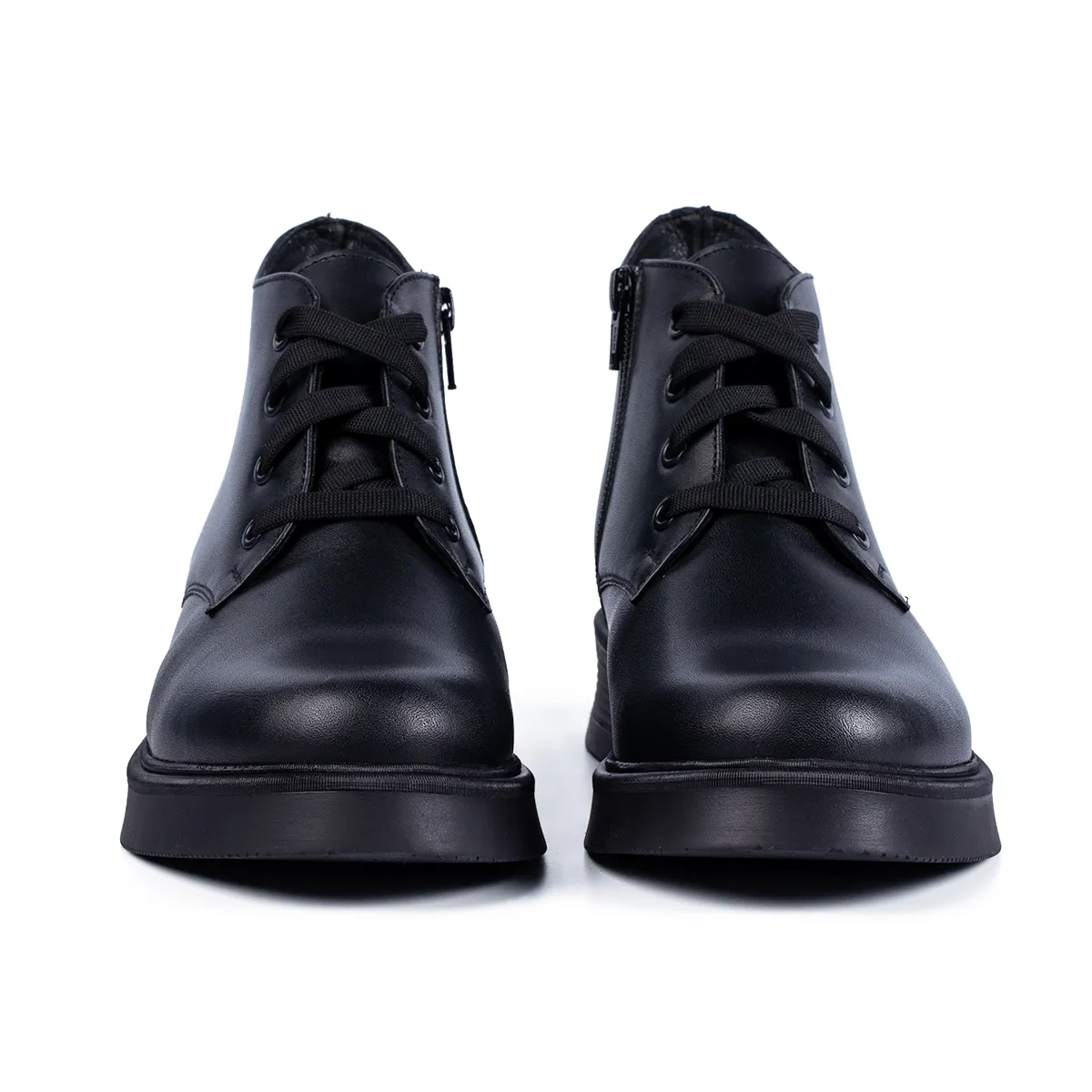 Lucas Shoes 412 ghete dama negre iarna piele