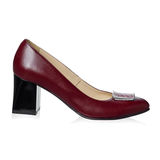 Catinca Shoes A38 B pantofi dama piele bordo box