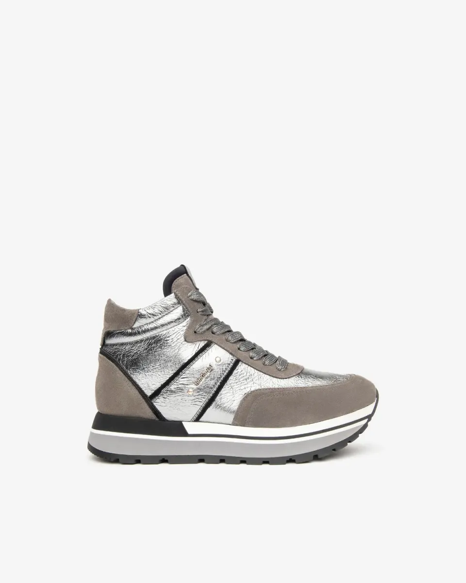 NeroGiardini sneakers dama piele talpa inalta toamna
