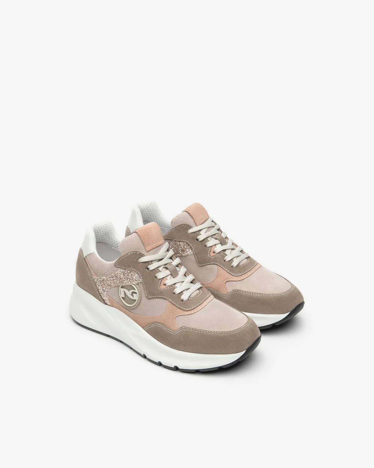 NeroGiardini Sneakers Damă Piele Velur DryGo