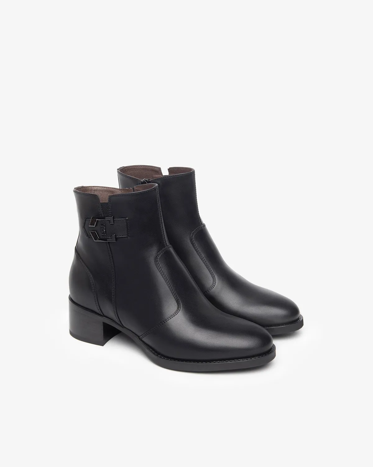 NeroGiardini botine dama piele DryGo confort zilnic