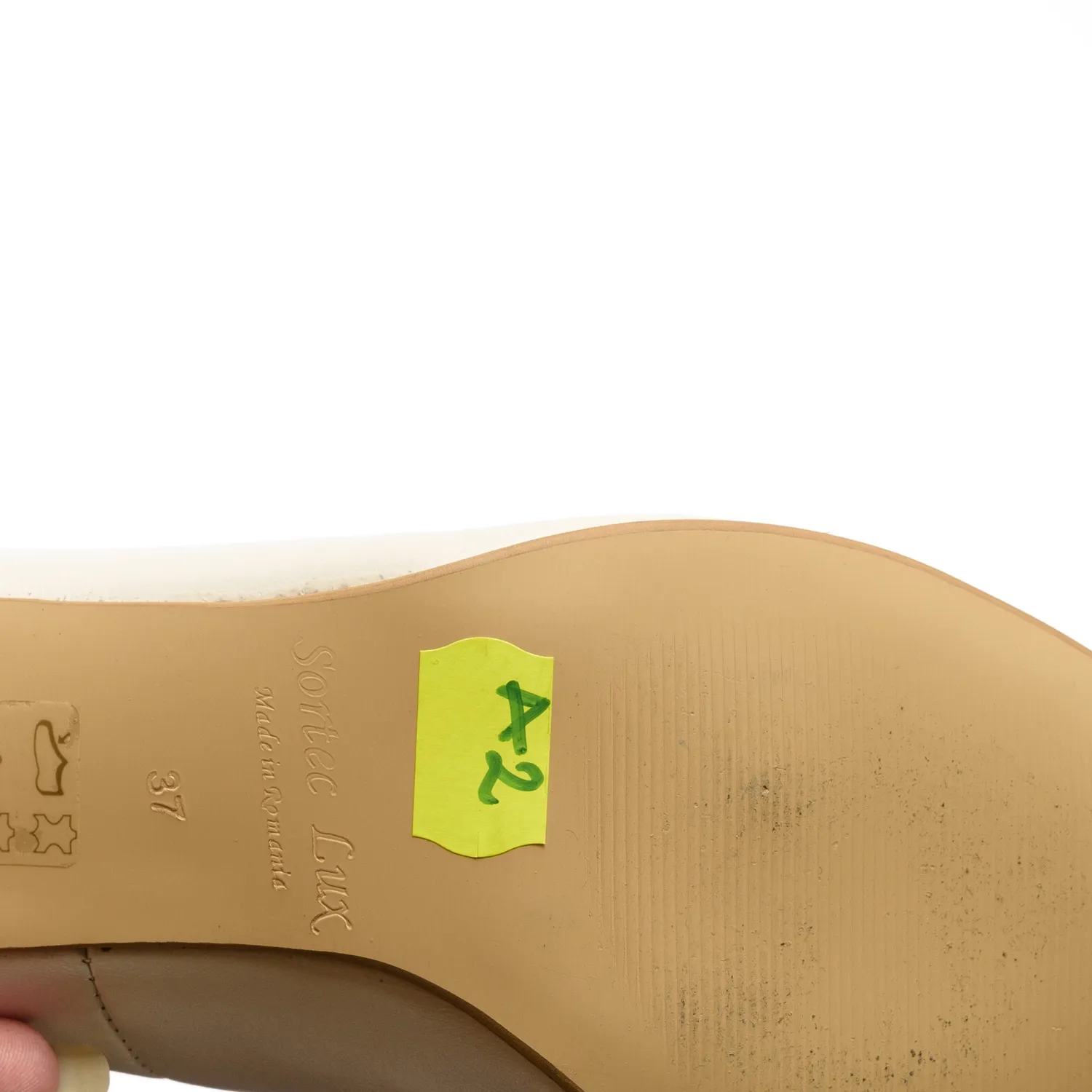 Catinca Shoes A2 B pantofi dama piele naturala bej