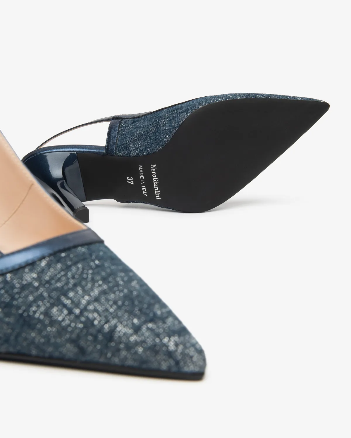 NeroGiardini slingback dama piele eleganti ocazie