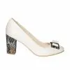 Catinca Shoes R5 BMA pantofi piele bej toc asimetric