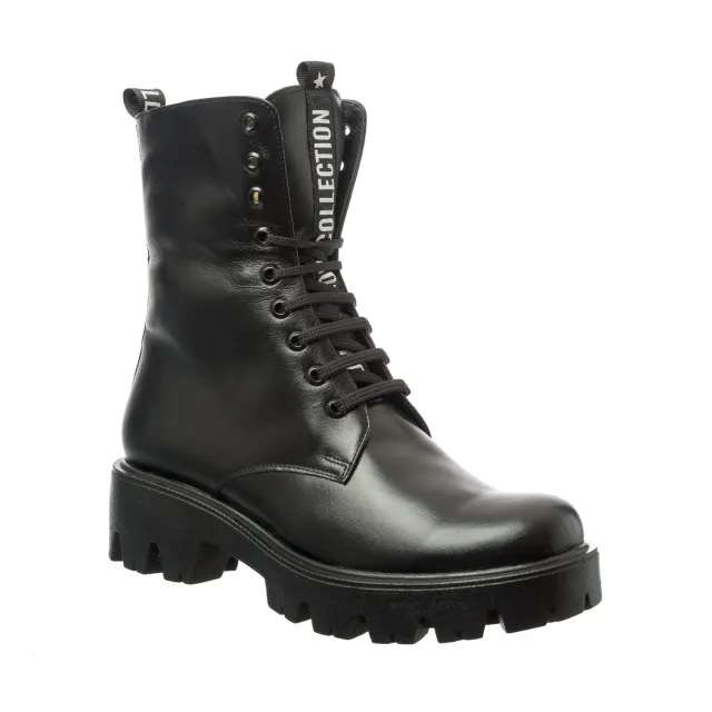 Catinca Shoes BC27 NB bocanci damă negru box piele