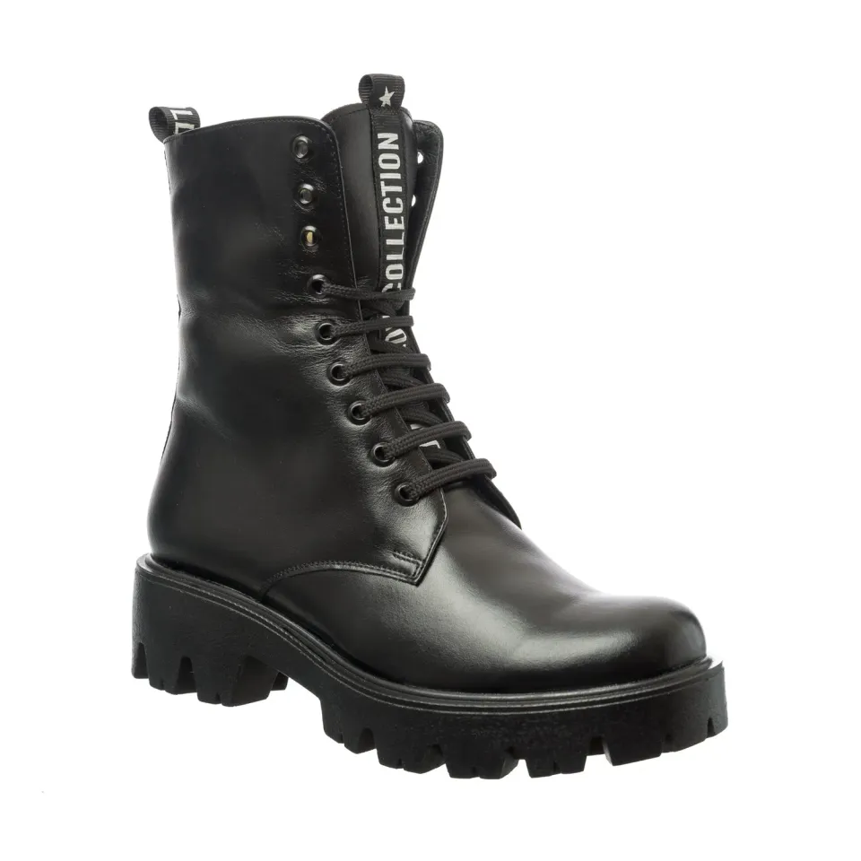 Catinca Shoes BC27 NB bocanci damă negru box piele