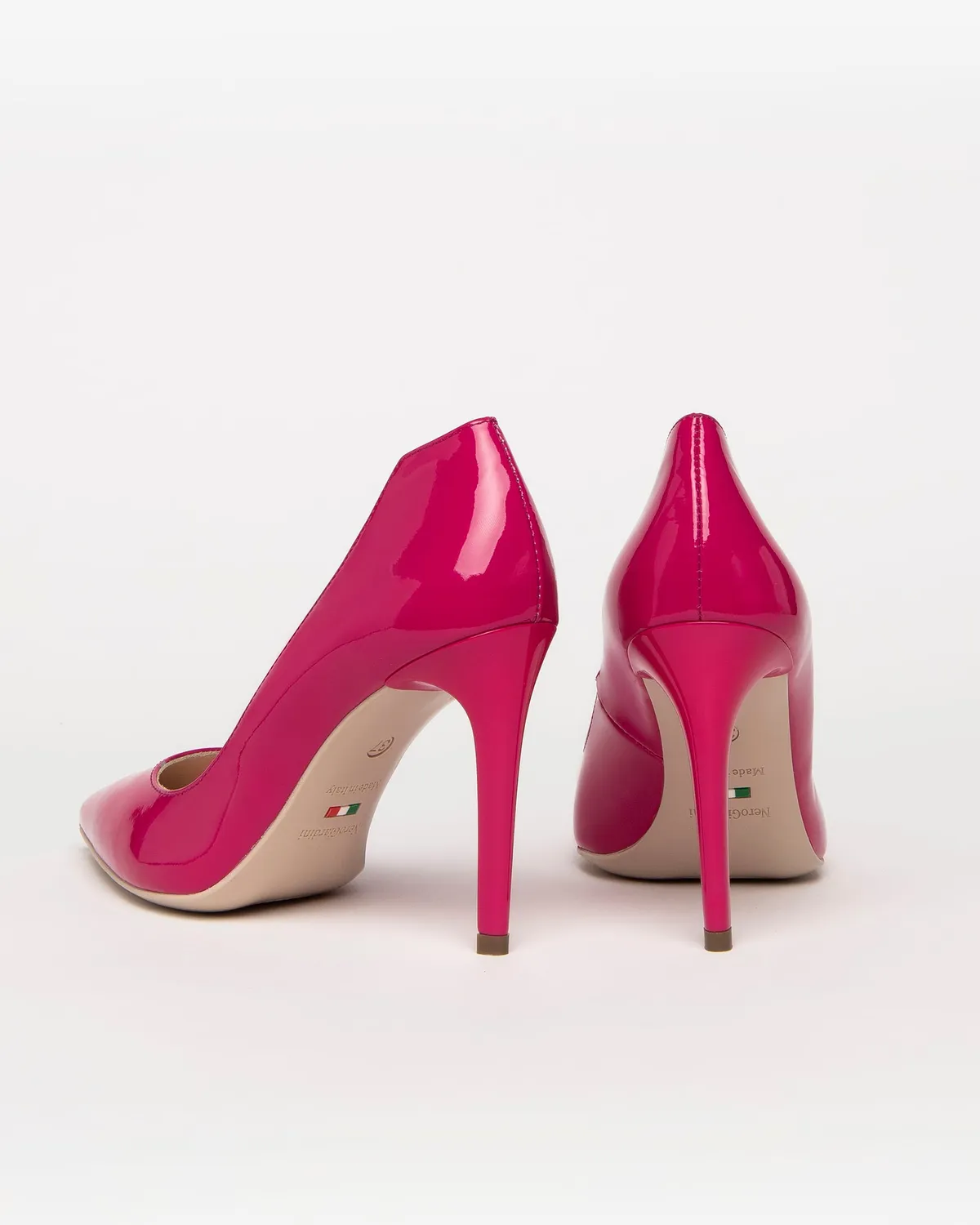 NeroGiardini pantofi dama piele lacuita toc eleganti